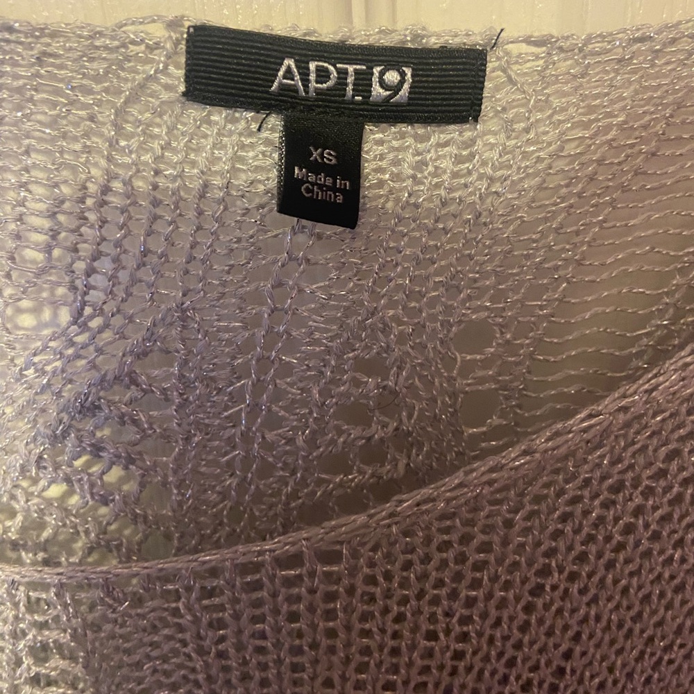 Apt. 9 silver top